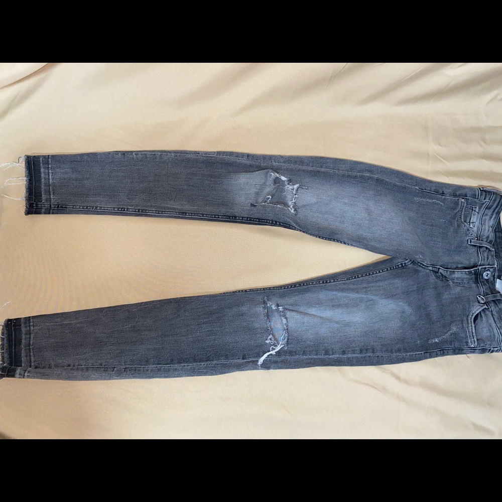 H & m ripped denim